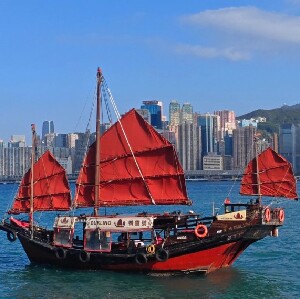 香港鴨靈號維港遊船票(最古老的中式帆船)