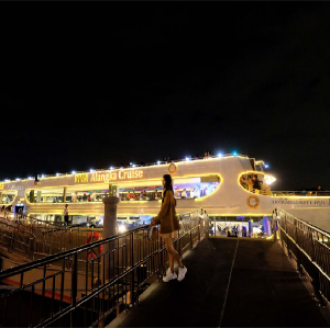 歡暢奧朗卡號-曼谷夜遊湄南河 Asiatique 河畔夜市碼頭