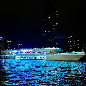 皇家公主號-曼谷夜遊湄南河 Asiatique 河畔夜市碼頭