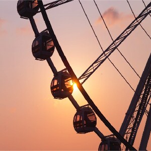 曼谷亞洲天際摩天輪 （ Asiatique ）