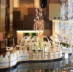 澳門君悅酒店大堂悅廊美食套餐Fountain Cafe