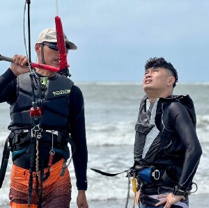 臺中大安風箏衝浪體驗