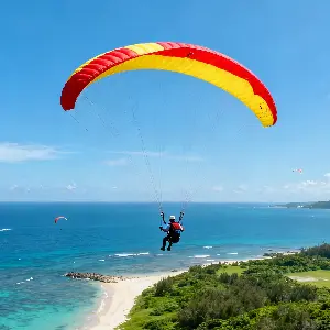 沖繩滑翔傘體驗