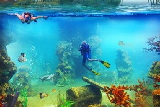 佛山長鹿旅遊休博園湖島探趣套票圖片