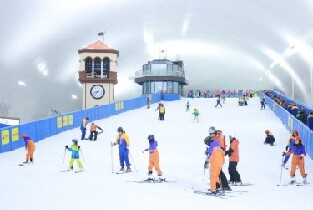 深圳卡魯冰雪世界2小時娛雪票+卡丁車單次票圖片