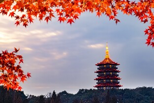 杭州雷峰塔+嶽王廟景區門票