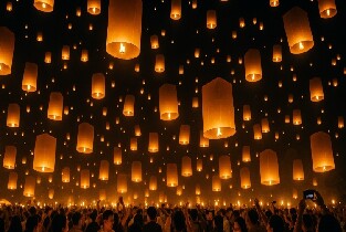 2025清邁梅州大學天燈節門票
