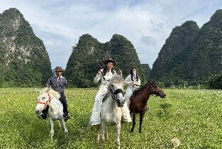 清遠英西峰林茶馬驛道