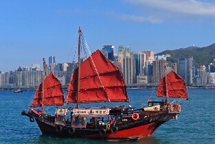 香港鴨靈號維港遊船票(最古老的中式帆船)