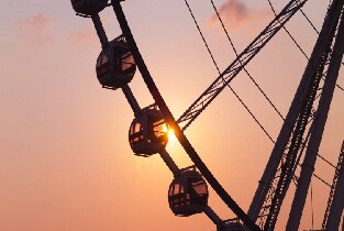 曼谷亞洲天際摩天輪 （ Asiatique ）