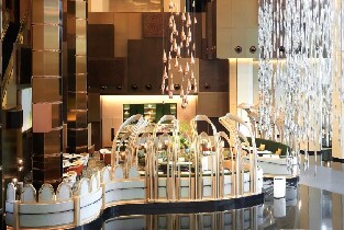 澳門君悅酒店大堂悅廊美食套餐Fountain Cafe