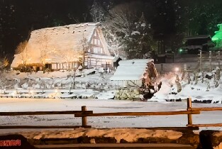 名古屋出發 | 高山飛騨之裏合掌村點燈+牧歌之裏玩雪（8人成團）