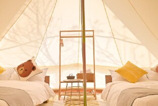 臺中豪華露營｜蟬說：山中靜靜｜一泊二食