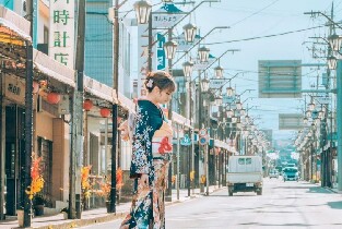 和服租賃（山梨縣・富士山／KIMONO MEGUFUJI提供）