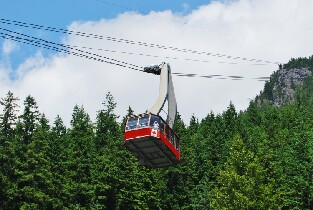 北溫哥華松雞山(Grouse Mountain)
