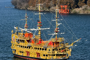 日本櫻花季限定-伊豆河津櫻&箱根海盜船&箱根神社&觀海列車&修善寺溫泉二日遊