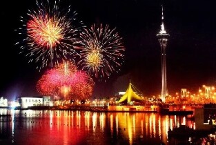 2026春節煙花匯演観賞澳門開蓬巴士夜遊