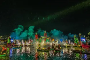 會安懷河乘船 & 放水燈體驗