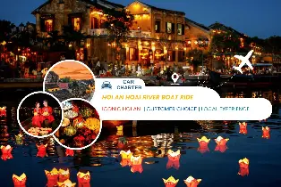 【暑期優惠】會安懷河遊船之旅及可選會安古城門票