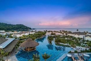 富國島新世界度假村（New World Phu Quoc Resort ）- 海濱別墅度假村，提供每日自助早餐