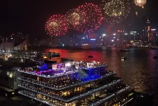 2026 香港國慶煙花匯演｜海港城海運大廈慈善入場券（維港無遮擋觀景）