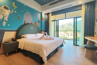 惠州龍門南昆山雲頂溫泉威士忌酒店【雙早+雙人無限次溫泉+瑪雅水寨】