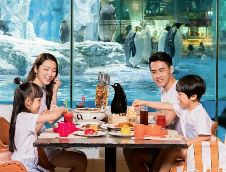 珠海長隆企鵝酒店自助早午聯餐票圖片