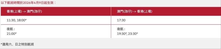 噴射飛航香港往返澳門氹仔船票時刻表.jpg